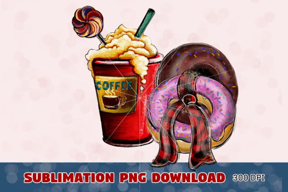 Christmas Coffee Cute Funny Latte Mint Illustrations Review
