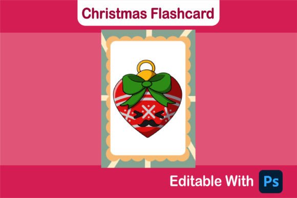 Christmas Flashcard - Love Lamp Old Cute: A Review of Illustrations