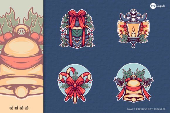 Christmas Sticker Illustration Pack Review