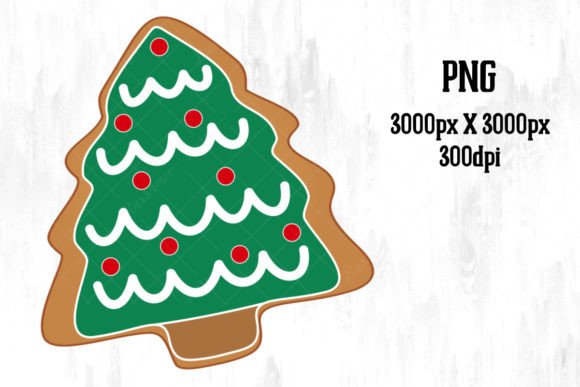 Christmas Tree Gingerbread Clipart & Illustrations Review
