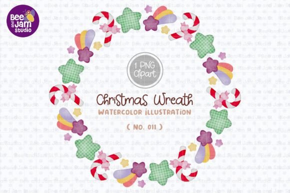 Christmas Wreath Watercolor PNG-011: A Designer's Review