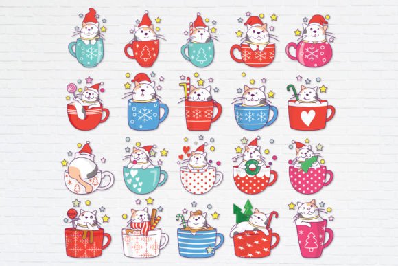 Cute Cat in Christmas Coffee SVG: A Designer's Review