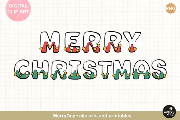 Merry Christmas PNG: Premium Illustrations for Festive Design