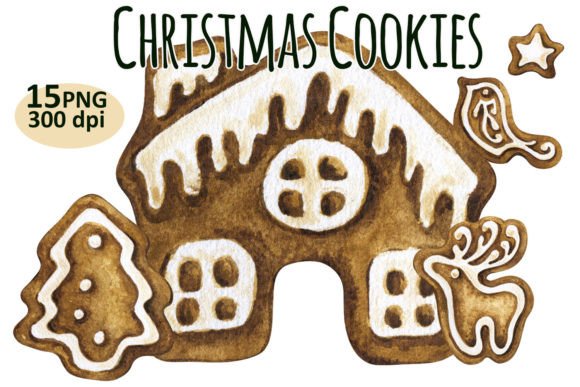 Review: Christmas Cookie Clipart PNG Sublimation & Illustrations