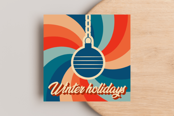 Review: Christmas Greeting Printable Card Illustrations