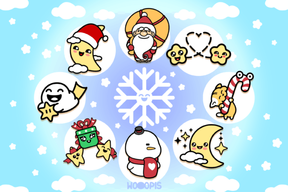Review: Christmas Winter Bundle 8 Illustrations for Stitchers
