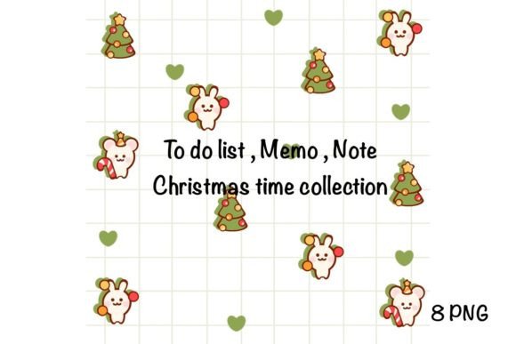 To Do List, Memo, Note, Christmas Time Illustrations